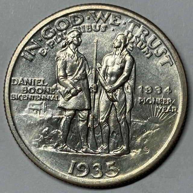 Boone Half 1935/1934-S Gem BU+