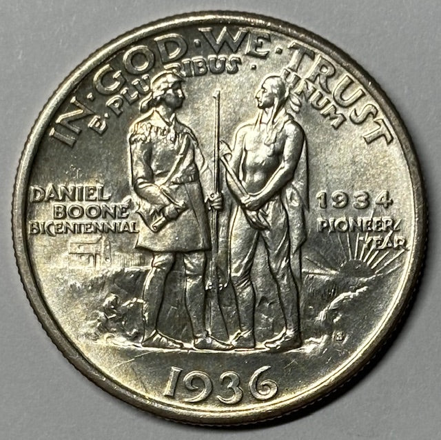 Boone Half 1936-S Gem BU+