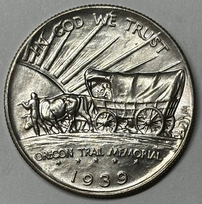 Oregon Trail Half 1939-S Superb Brilliant Uncirculated