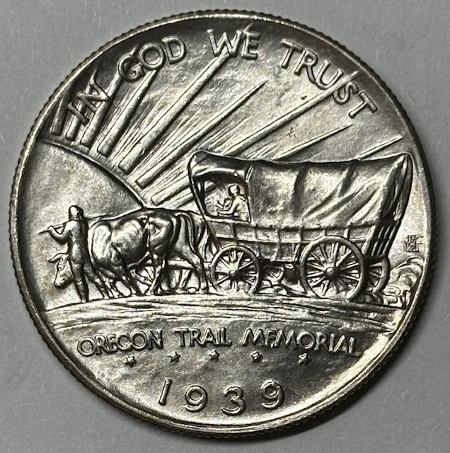Oregon Trail Half 1939-S Superb Brilliant Uncirculated