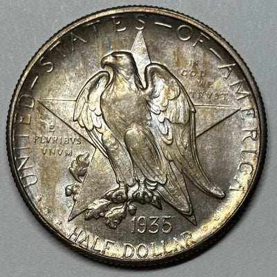 Texas Half 1935-D Superb Brilliant Uncirculated