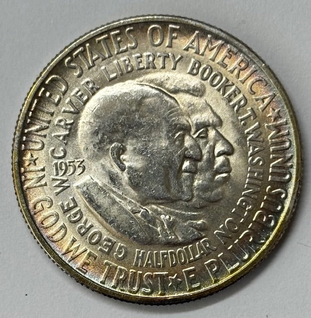 Washington-Carver Half 1953-S Gem Brilliant Uncirculated