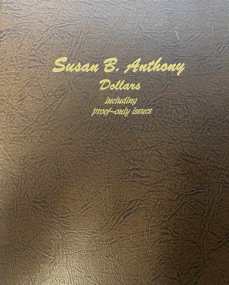 1979-1999-PDS Susan B. Anthony Dollars (no Type 2 1981-S, no 1979 Near Date) . . . . All 16 BU and Proof coins in a Dansco Bookshelf Album