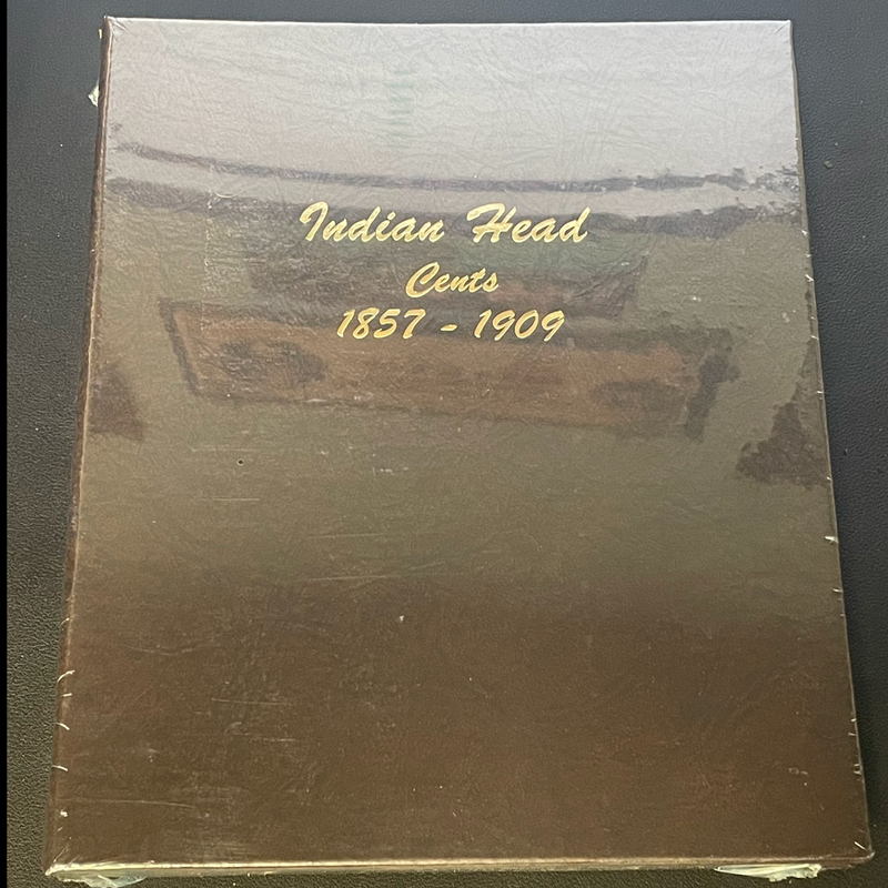 Indian Head Cent Dansco Album . . . . (1857 to 1909)