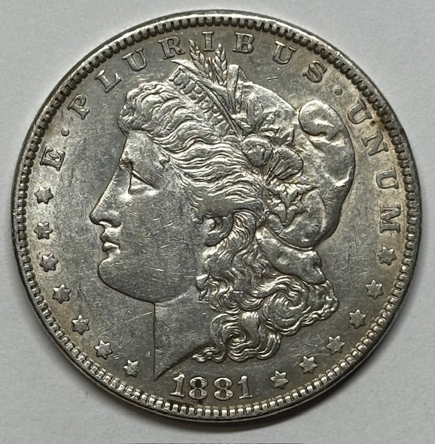 1881 Morgan Dollar XF/AU