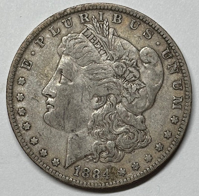 1884-O Morgan Dollar VF/XF