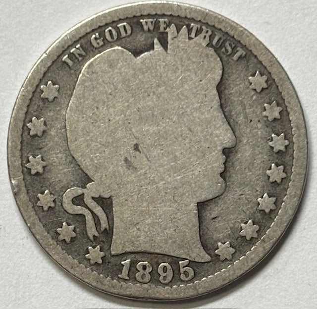 1895 Barber Quarter Good
