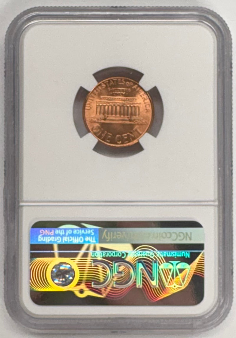 世界最高鑑定　Toppop 極美　NGC-64BN　大正8（1919）　五厘銅貨 1995 Doubled Die Obverse Lincoln Cent NGC MS-67 Red – Mount Vernon
