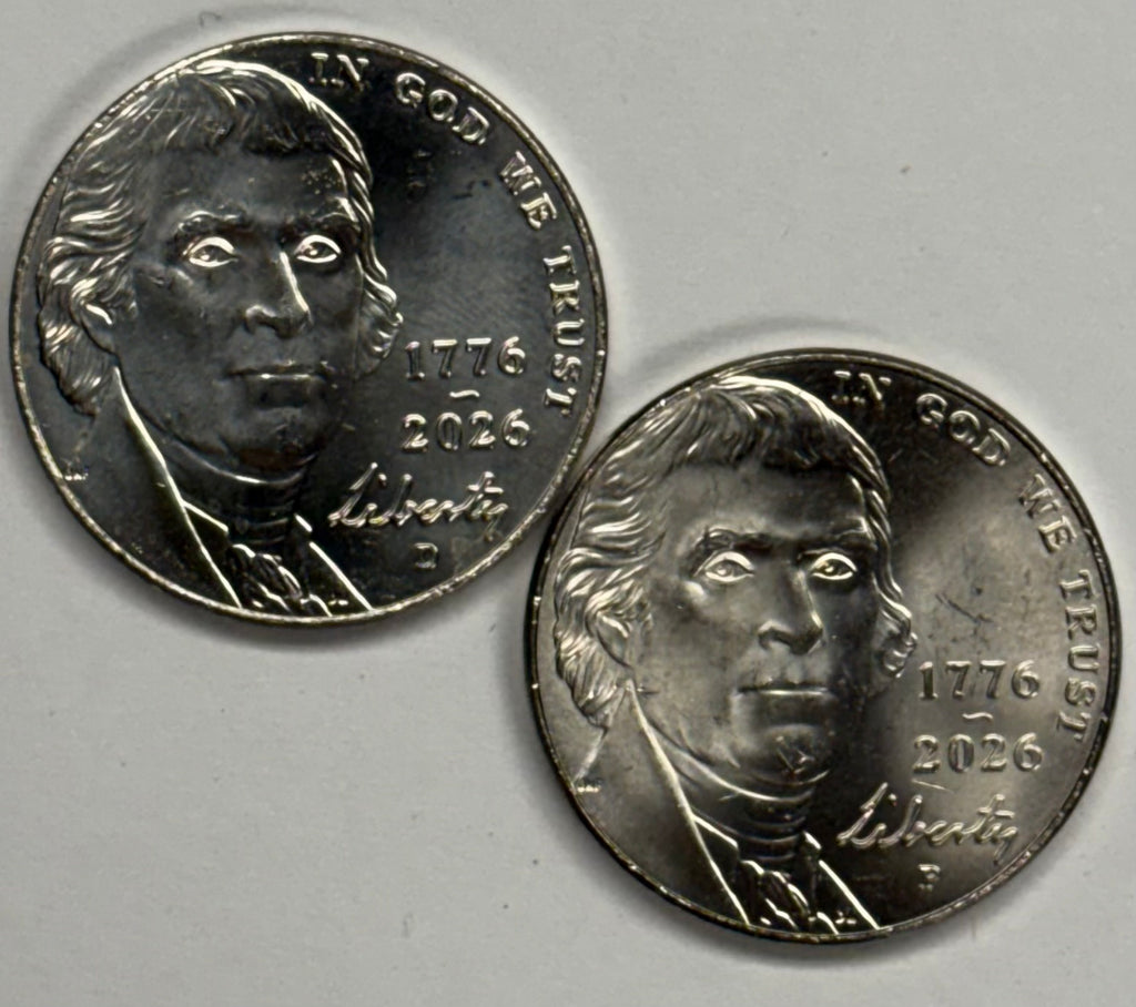 【希少 新品】シムシメール 2つの未来 Two For The Future 250th Anniversary 2026 Dime P & D pair Emerging Liberty Brilliant
