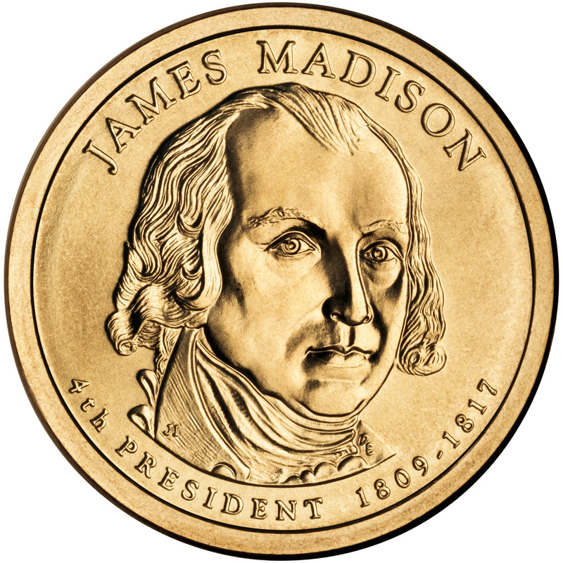2007 Madison Presidential Dollar Choice Brilliant Uncirculated