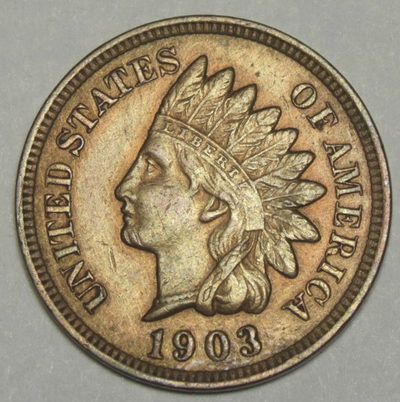 Indian Cents Choice About Uncirculated