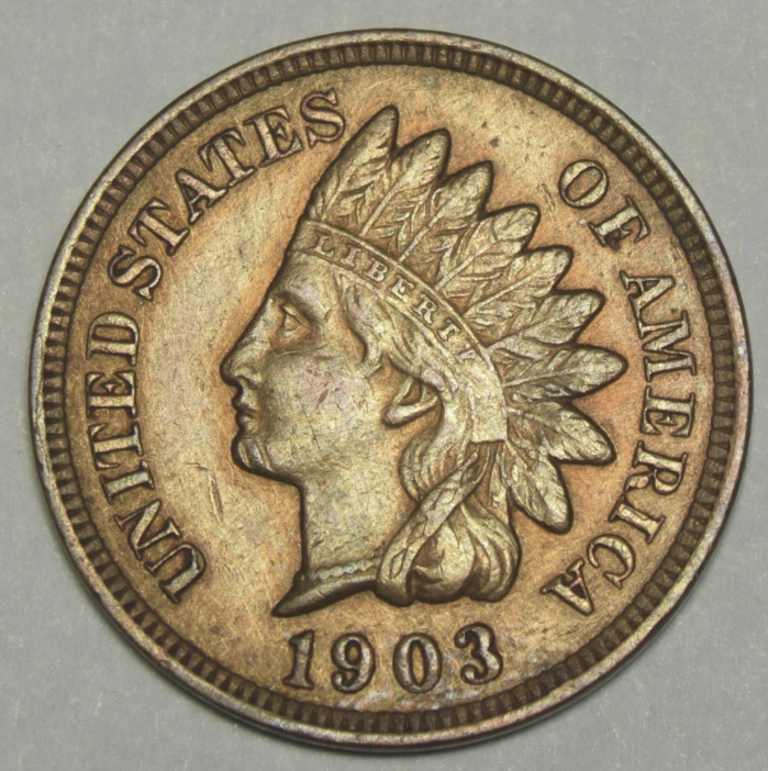 Indian Cents . . . . Choice About Uncirculated
