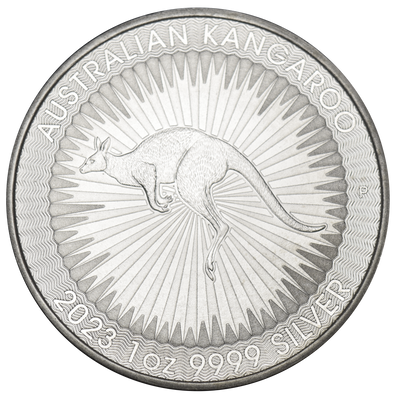 2023 Australia Kangaroo Gem BU 1 oz. Silver
