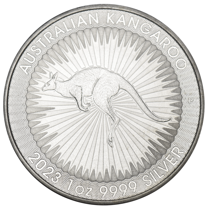 2023 Australia Kangaroo Gem BU 1 oz. Silver