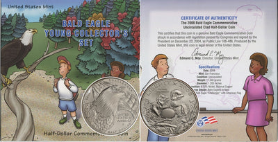 2008 Bald Eagle Half-Dollar Commemorative Young Collector's Set