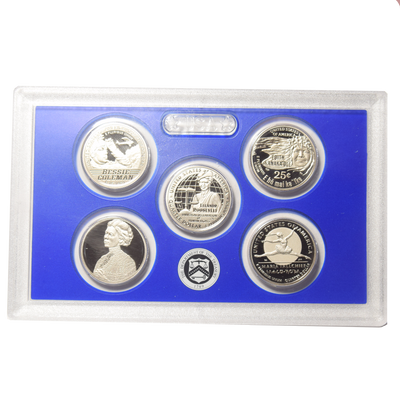 2023-S Clad and Silver Famous Women Quarter Proof Sets Superb Brilliant Proof and Proof Silver
