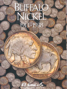 Buffalo Nickel Harris Coin Folder (1913 to 1938)