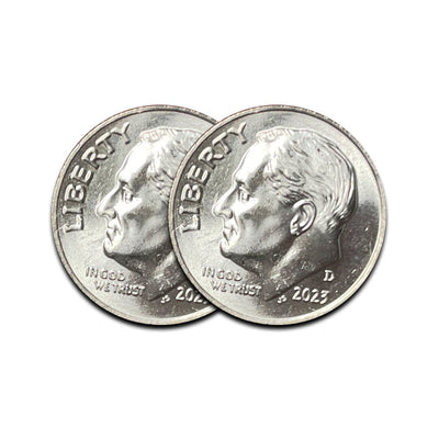 2023 P and D Roosevelt Dime Pair Brilliant Uncirculated