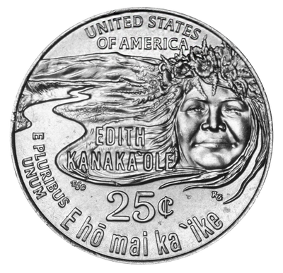 2023-S Edith Kanaka'ole Famous Women Quarter Superb Brilliant Proof
