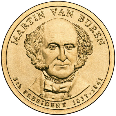 2008-S Van Buren Presidential Dollar Superb Brilliant Proof