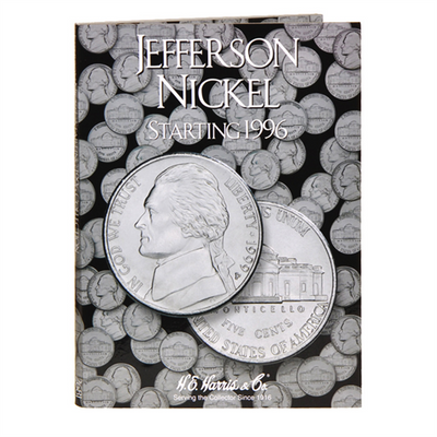 Jefferson Nickel Harris Coin Folder (1996 to date)
