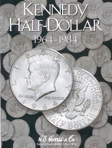 Kennedy Half Harris Coin Folder (1964 to 1984)