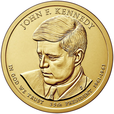 2015-D Kennedy Presidential Dollar Choice Brilliant Uncirculated