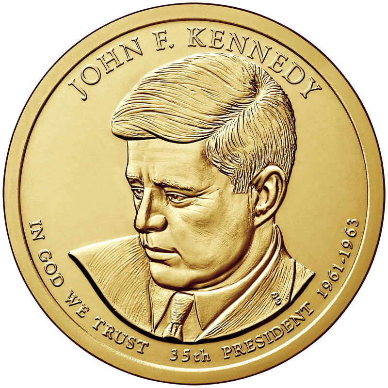 2015-S Kennedy Presidential Dollar Superb Brilliant Proof