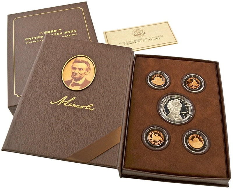 2009 Abraham Lincoln Coin and Chronicles Set