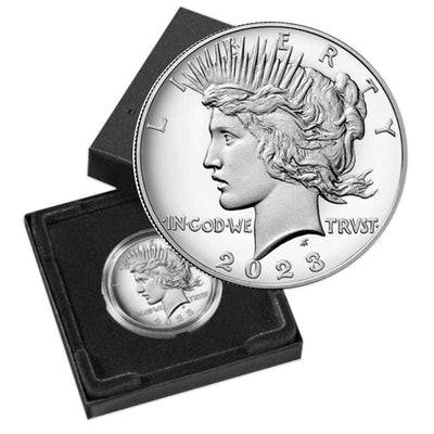 2023-P Peace Silver Dollar Superb Brilliant Uncirculated