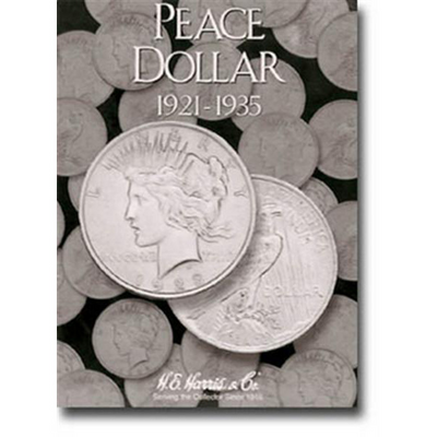 Peace Dollar Harris Coin Folder (1921 to 1935)