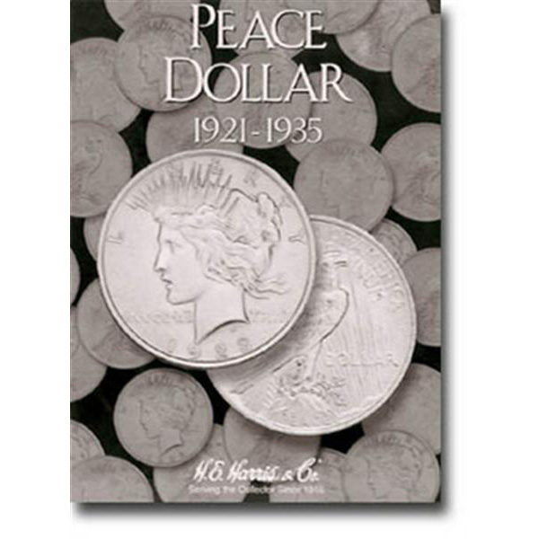 Peace Dollar Harris Coin Folder (1921 to 1935)