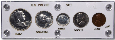 1952 Proof Set Gem Brilliant Proof