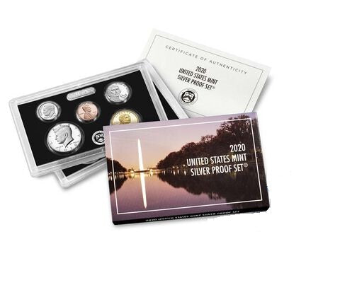 2020-S 10-coin Silver Proof Set . . . . Superb Brilliant Proof
