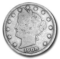 3 Liberty Nickel Rolls . . . . 120 coins Good/VG