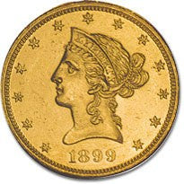 $10.00 Liberty Gold . . . . Select Brilliant Uncirculated