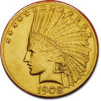 $10.00 Indian Gold . . . . Select Brilliant Uncirculated