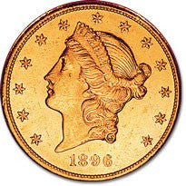 $20.00 Liberty Gold . . . . Choice Brilliant Uncirculated