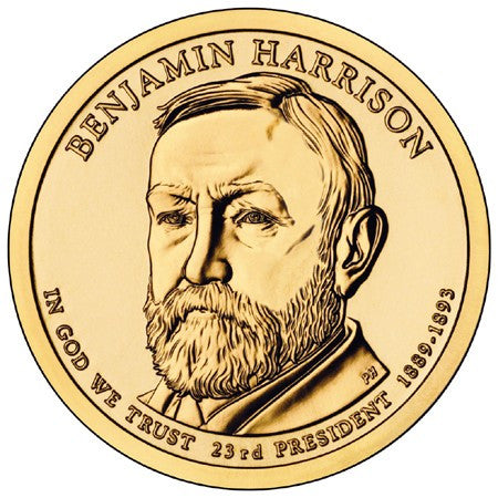 2012 Harrison Presidential Dollar . . . . Choice Brilliant Uncirculated