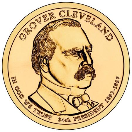 2012-P and D Pair Cleveland - Second Term - Presidential Dollars . . . . Choice Brilliant Uncirculated