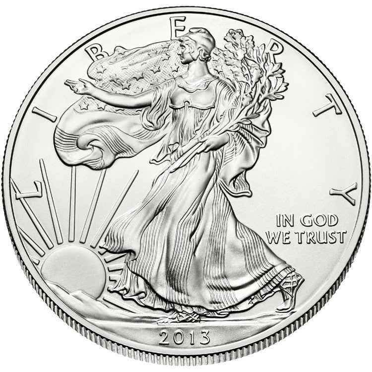 2013 Silver Eagle . . . . Gem Brilliant Uncirculated