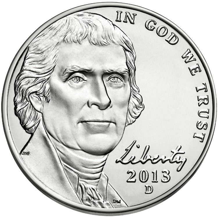 2013-D Jefferson Nickel . . . . Brilliant Uncirculated