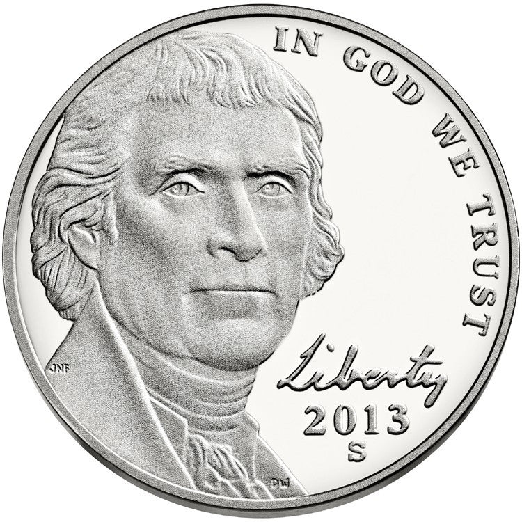 2013-S Jefferson Nickel . . . . Gem Brilliant Proof