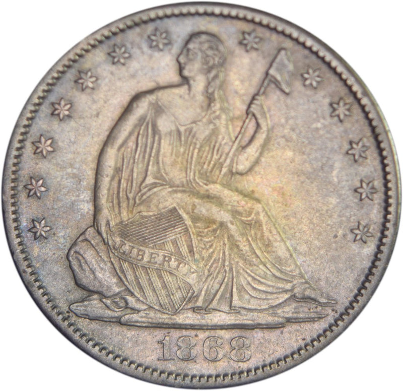 1868-S Seated Liberty Half . . . . Choice Brilliant Uncirculated