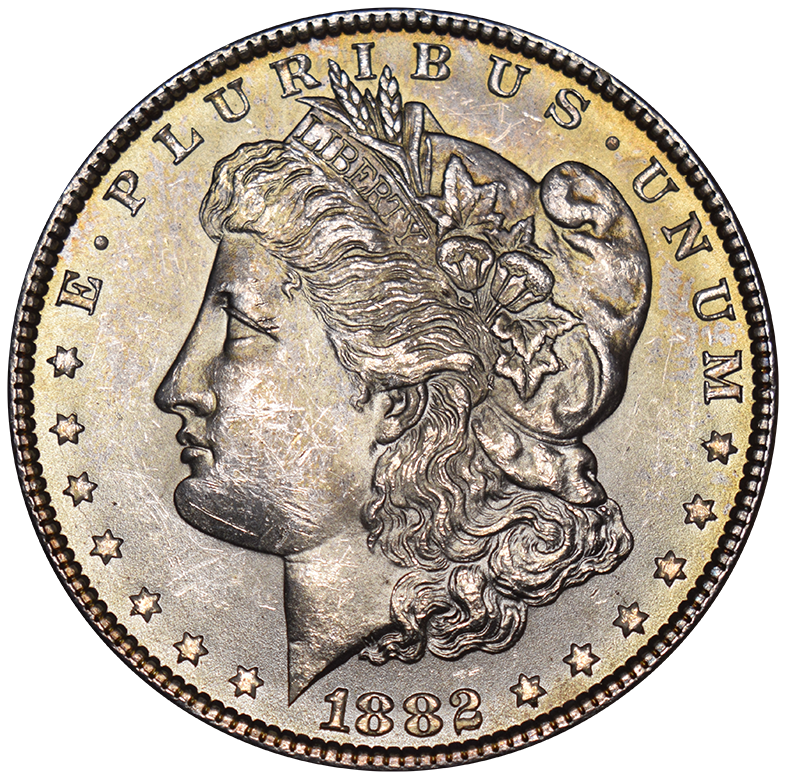 1882 Morgan Dollar . . . . Choice BU+