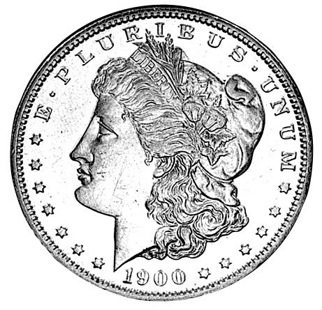1900 Morgan Dollar . . . . Select Brilliant Uncirculated