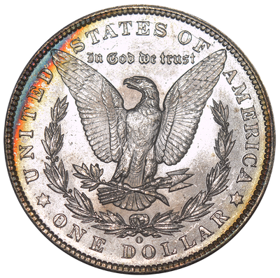 1904-O Morgan Dollar . . . . Gem Uncirculated Toned