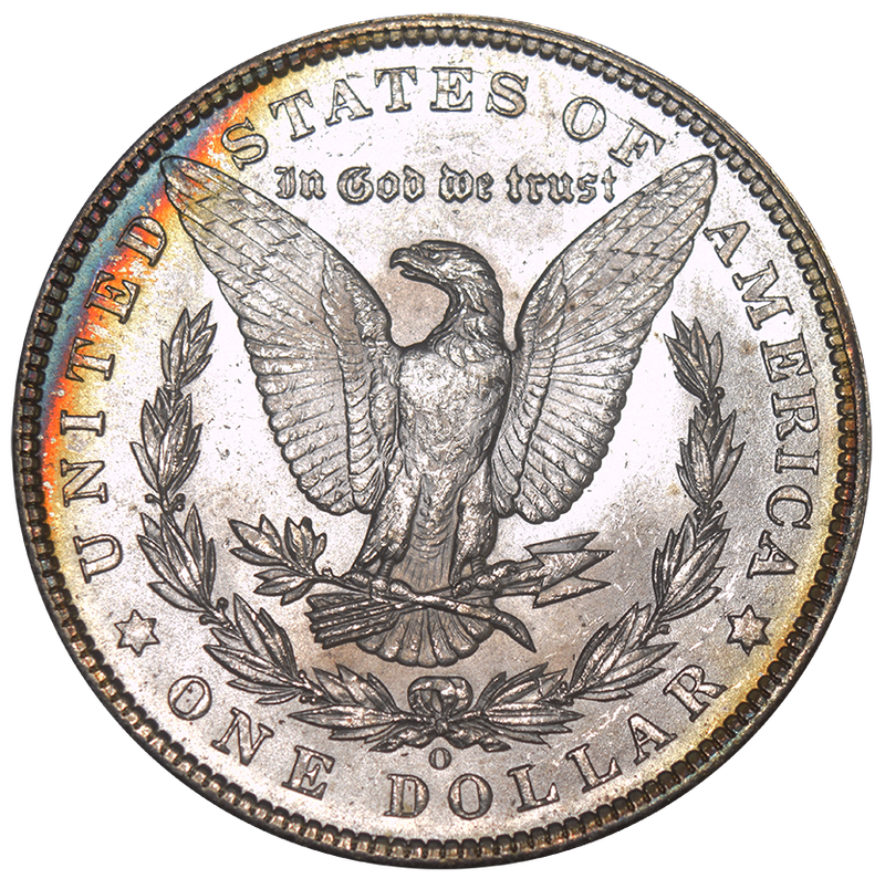 1904-O Morgan Dollar . . . . Gem Uncirculated Toned