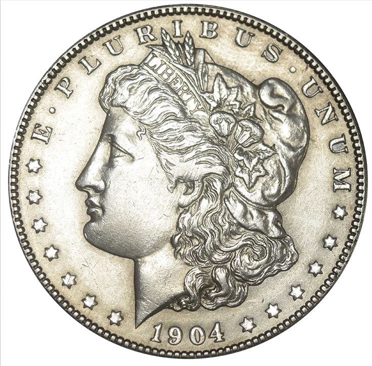 1904-S Morgan Dollar . . . . Choice About Uncirculated