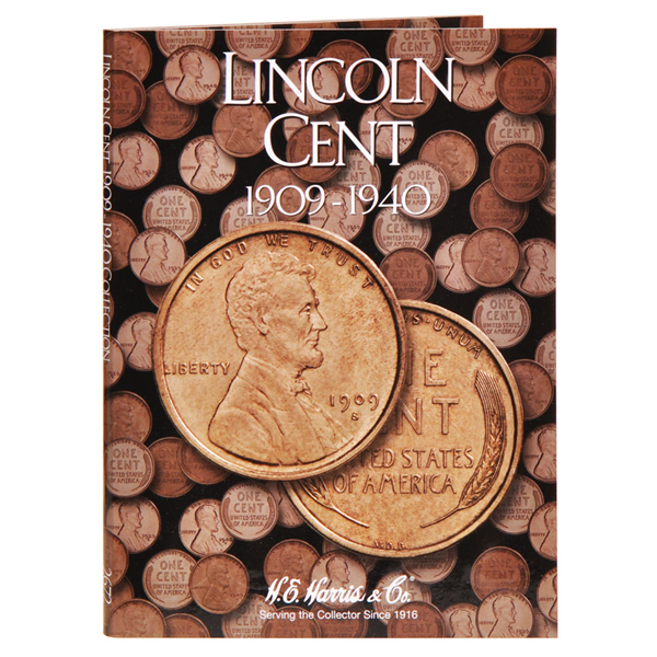 Lincoln Cent Harris Coin Folder . . . . (1909 to 1940)